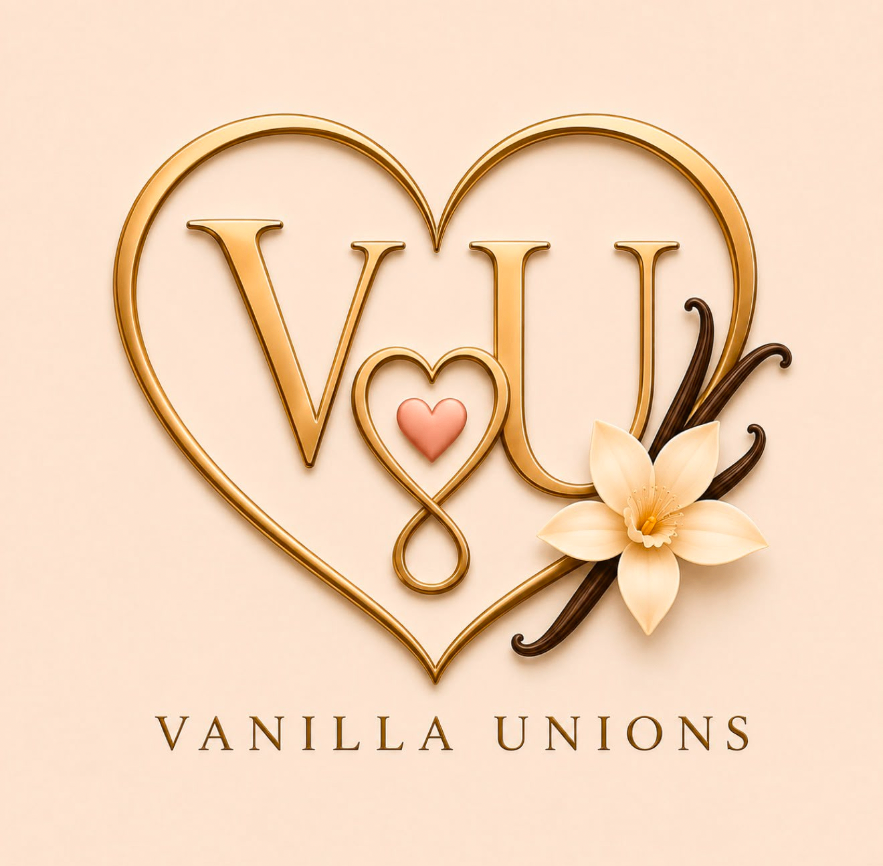 Logo rond Vanilla-Unions, agence de rencontre et partenaire de vie en Suisse